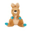 3 x Australian Animal Plush Dog Toys Squeaky Koala Platypus Kangaroo Set