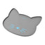 2 x Pet Cat Food Bowl Placemat Waterproof Silicone Feeder Mat Non Slip Floor