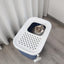 2 X YES4PETS XXL Top Entry Cat Litter Box No Mess Large Enclosed Covered Kitty Tray
