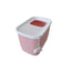 2 X YES4PETS XXL Top Entry Cat Litter Box No Mess Large Enclosed Covered Kitty Tray