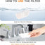 YES4PETS 8 x Pet Dog Cat Fountain Filter Replacement Activated Carbon Ion Exchange Resin Triple Filtration System Automatic Water Dispenser PW-115