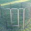YES4PETS 16 Panels 100 cm Heavy Duty Pet Dog Cat Puppy Rabbit Exercise Playpen Fence