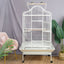YES4PETS XL White 167cm Bird Cage Pet Parrot Aviary with Perch & Feeder
