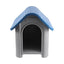 Medium Weather Resistant Plastic Pet Dog Puppy Cat House Kennel