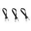 3 X YES4PETS Adjustable Nylon Dog Pet Car Safety Seat Belt Harness Restraint Lead Leash Black