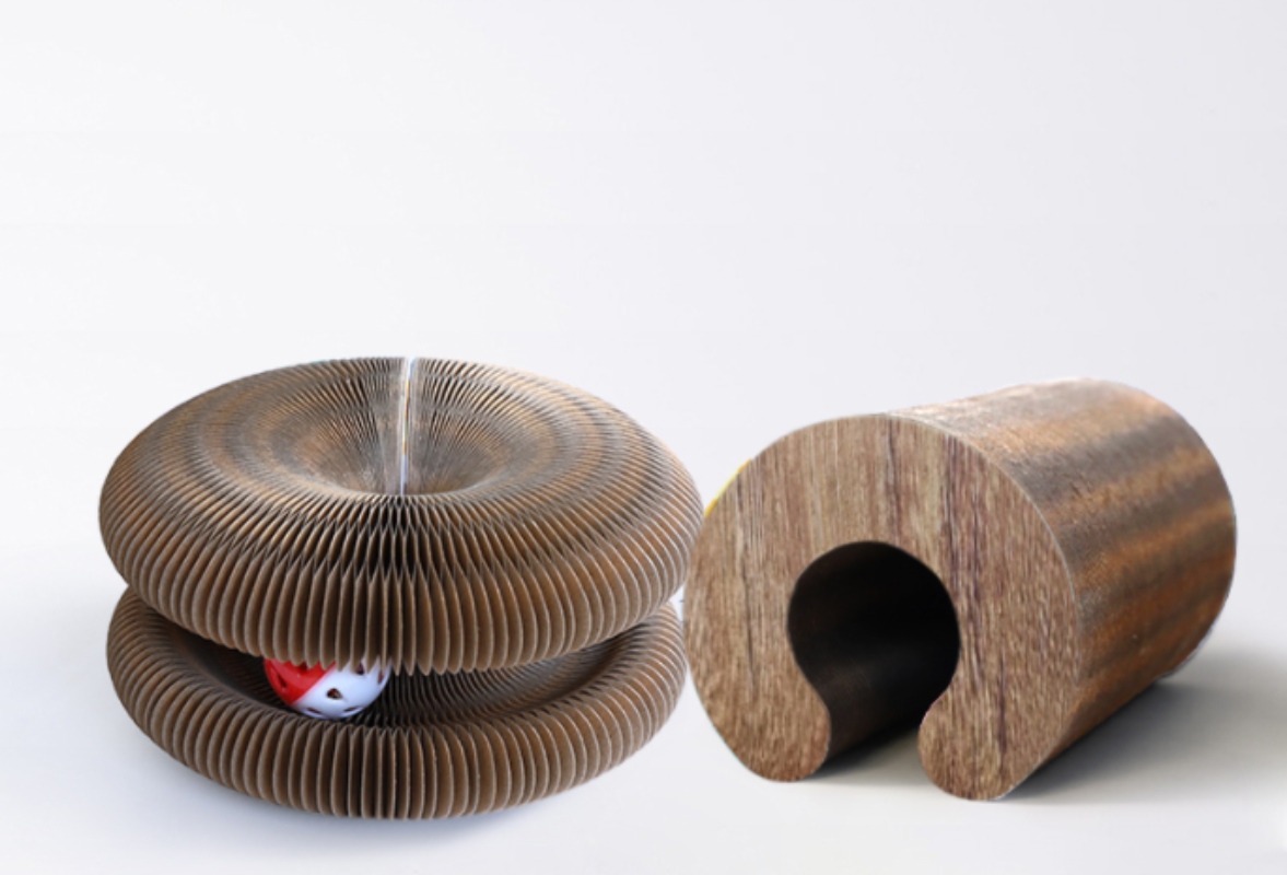 YES4PETS 3 x Small Magic Organ Cat Kitten Scratching Board Toy Play Best Scratcher