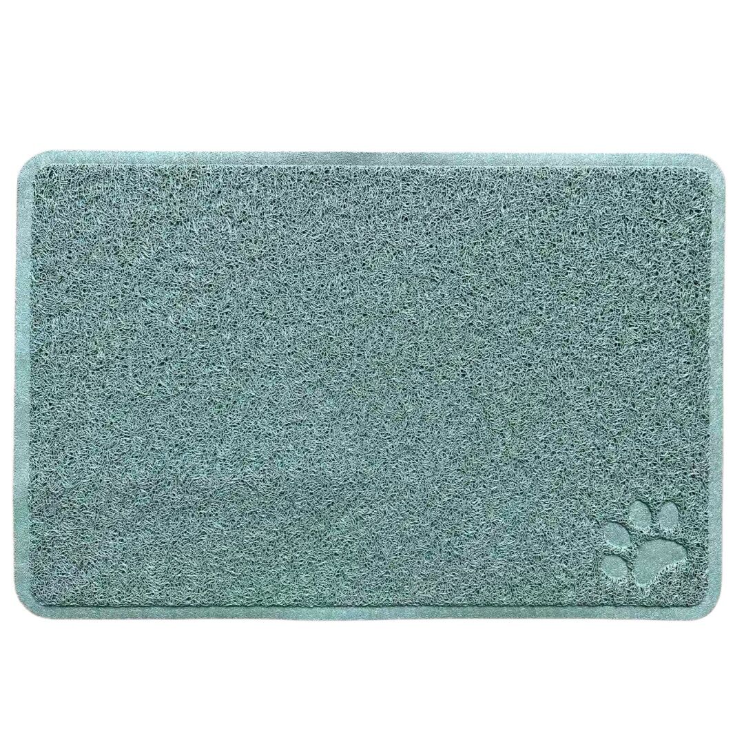 YES4PETS 3 x Pet Food Bowl Placemat Waterproof Leakproof Rubber Feeder Mat Non Slip Floor 40x60cm