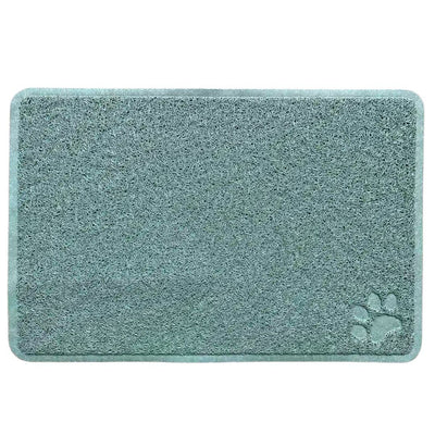 YES4PETS 3 x Pet Food Bowl Placemat Waterproof Leakproof Rubber Feeder Mat Non Slip Floor 40x60cm