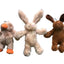 YES4PETS 3 x Pet Puppy Dog Toy Play Animal Plush Toy Soft Squeaky 25 cm Toy
