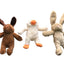 YES4PETS 3 x Pet Puppy Dog Toy Play Animal Plush Toy Soft Squeaky 25 cm Toy