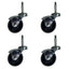 YES4PETS 4 X Replacement Castor Wheels for Bird Cage B074 & B075