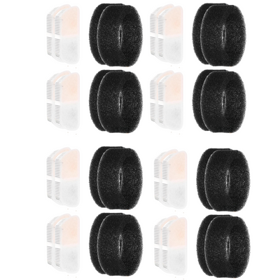 YES4PETS 16 x Pet Dog Cat Fountain Filter Replacement Activated Carbon Ion Exchange Resin Triple Filtration System Automatic Water Dispenser PW-115