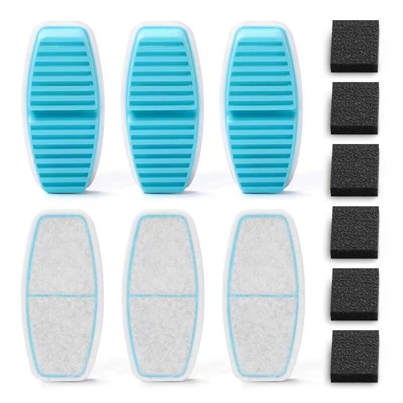 YES4PETS 24 x Pet Dog Cat Fountain Filter Replacement Activated Carbon Ion Filtration System  Dispenser Compatible