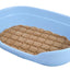 YES4PETS 5x Pet Bed Large Plastic Dog Bedding Sleeping Resting Washable Basket Blue