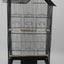 YES4PETS 4 X Medium Size Bird Cage Parrot Budgie Aviary with Perch - Black