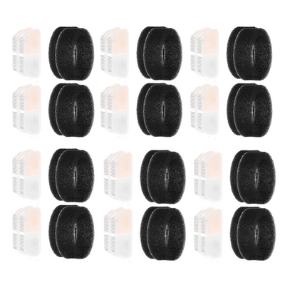 YES4PETS 24 x Pet Dog Cat Fountain Filter Replacement Activated Carbon Ion Exchange Resin Triple Filtration System Automatic Water Dispenser PW-115