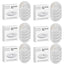 YES4PETS 24 x Pet Dog Cat Fountain Filter Replacement Activated Carbon Ion Exchange Resin Triple Filtration System Automatic Water Dispenser W7 W8