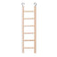 YES4PETS 4 x Small Wooden Ladder Bird Budgie Canary Hamster Gerbil Mouse Rats Cage Toys