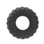 YES4PETS 2 x Small Dog Puppy Terrain Rubber Tyre Toy Dental Hygiene Chew Play Toy