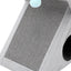 Grey Cat Scratching Tree Scratcher Post Pole Furniture Gym House