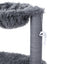 YES4PETS Grey Cat Scratching Tree Scratcher Post Pole Furniture Gym House