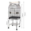 YES4PETS 150 cm Bird Aviary Cage with Stand Alone With Perch