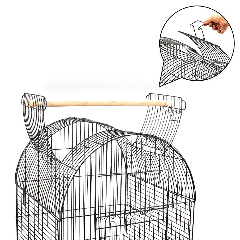 YES4PETS 150 cm Bird Aviary Cage with Stand Alone With Perch