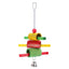 4 X Assorted Wood Large Hanging Swing Bird Parrot Parakeet Cockatiel Budgie Toys
