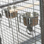 YES4PETS XL 167cm Bird Cage Pet Parrot Aviary with Perch & Feeder