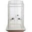 YES4PETS White XL Bird Cage Pet Parrot Aviary with Perch & Feeder