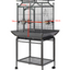 YES4PETS Large Bird Budgie Cage Parrot Aviary Carrier With Stand & Wheel+Cover