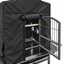 YES4PETS Large Bird Budgie Cage Parrot Aviary Carrier With Stand & Wheel+Cover