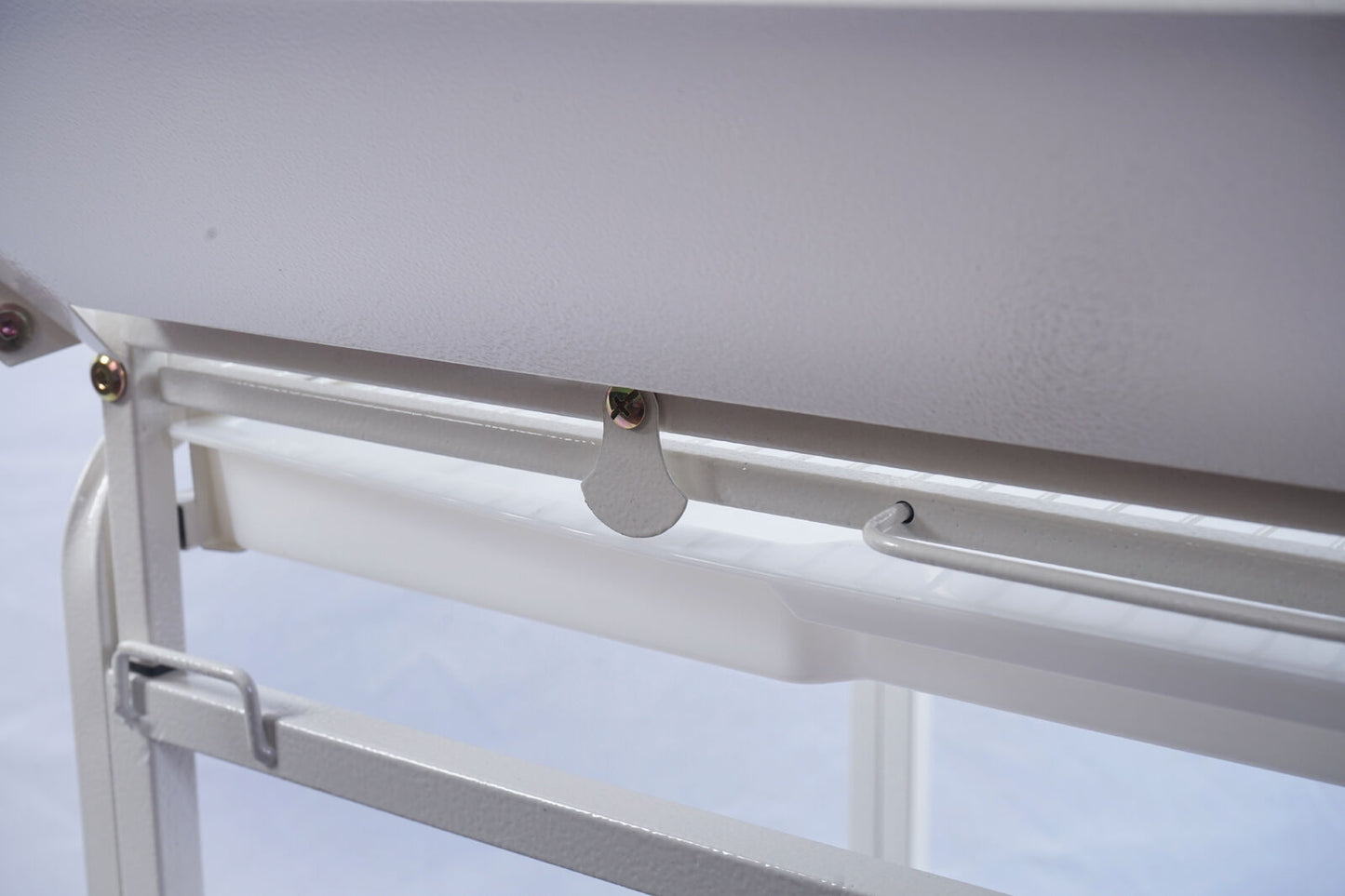 YES4PETS White Large Bird Budgie Cage Parrot Aviary Carrier With Stand & Wheel