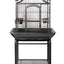 YES4PETS Large Bird Budgie Cage Parrot Aviary Carrier With Stand & Wheel