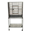 YES4PETS 161 cm Bird Cage Parrot Aviary Pet Stand-alone Budgie Perch Castor Wheels