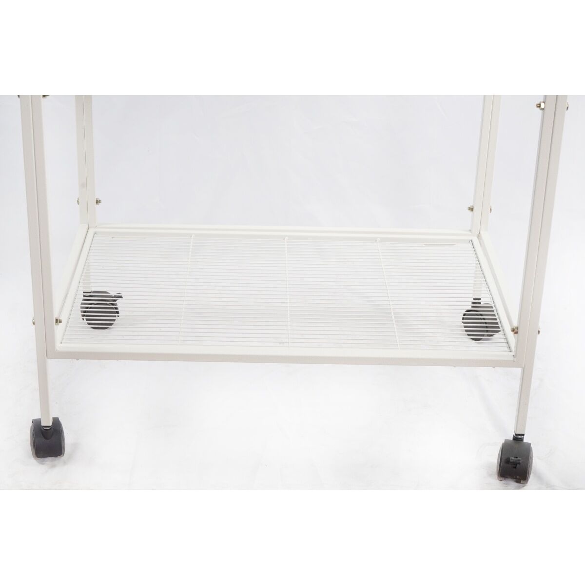 YES4PETS 135cm Bird Cage Parrot Aviary Pet Stand-alone Budgie Perch Castor Wheels