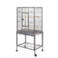 YES4PETS 135cm Bird Cage Parrot Aviary Pet Stand-alone Budgie Perch Castor Wheels With Cover