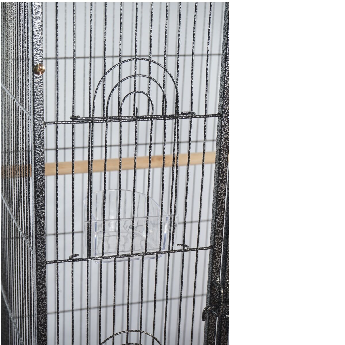 YES4PETS 135cm Bird Cage Parrot Aviary Pet Stand-alone Budgie Perch Castor Wheels With Cover