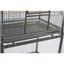 YES4PETS 135cm Bird Cage Parrot Aviary Pet Stand-alone Budgie Perch Castor Wheels With Cover
