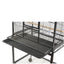 YES4PETS 135cm Bird Cage Parrot Aviary Pet Stand-alone Budgie Perch Castor Wheels With Cover