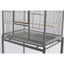 YES4PETS 135cm Bird Cage Parrot Aviary Pet Stand-alone Budgie Perch Castor Wheels With Cover