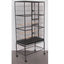 YES4PETS 174 cm Bird Cage Small Bird Parrot Budgie Aviary With Stand & Cover