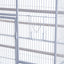 YES4PETS 140cm White Bird Cage Parrot Aviary Pet Stand-alone Budgie Perch Castor Wheels