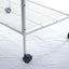 YES4PETS 140cm White Bird Cage Parrot Aviary Pet Stand-alone Budgie Perch Castor Wheels