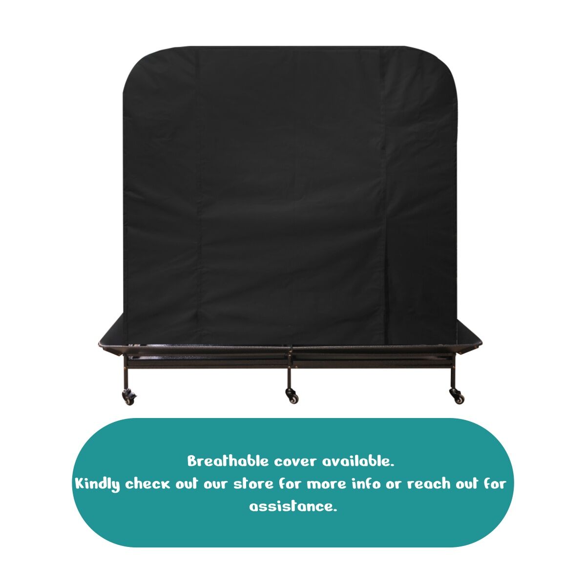 YES4PETS XXXL 185 cm White Bird Cage Pet Parrot Aviary Perch Castor Wheel Removable Divider