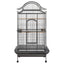 YES4PETS 172cm Large Bird Budgie Cage Parrot Aviary Carrier With Stand & Wheel