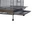 YES4PETS 172cm Large Bird Budgie Cage Parrot Aviary Carrier With Stand & Wheel