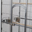 YES4PETS 172cm Large Bird Budgie Cage Parrot Aviary Carrier With Stand & Wheel