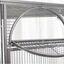 YES4PETS 185cm XXL Corner Bird Cage Pet Parrot Aviary  Perch Castor Wheel With Cover