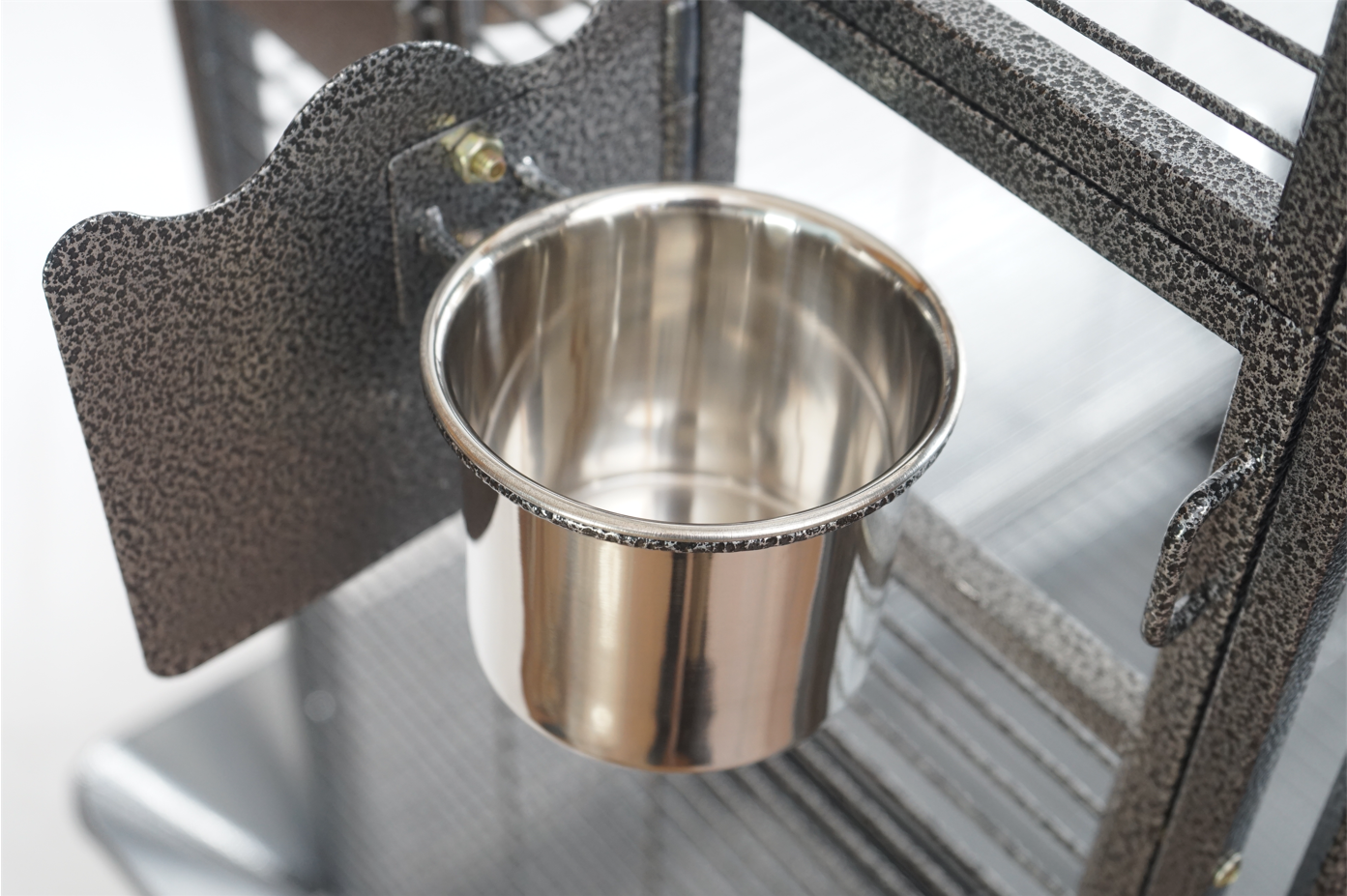 YES4PETS 161 cm XL Corner Bird Cage Pet Parrot Aviary Perch Castor Wheel Stand With Cover